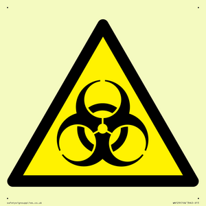 W009 Warning: Biological hazard
